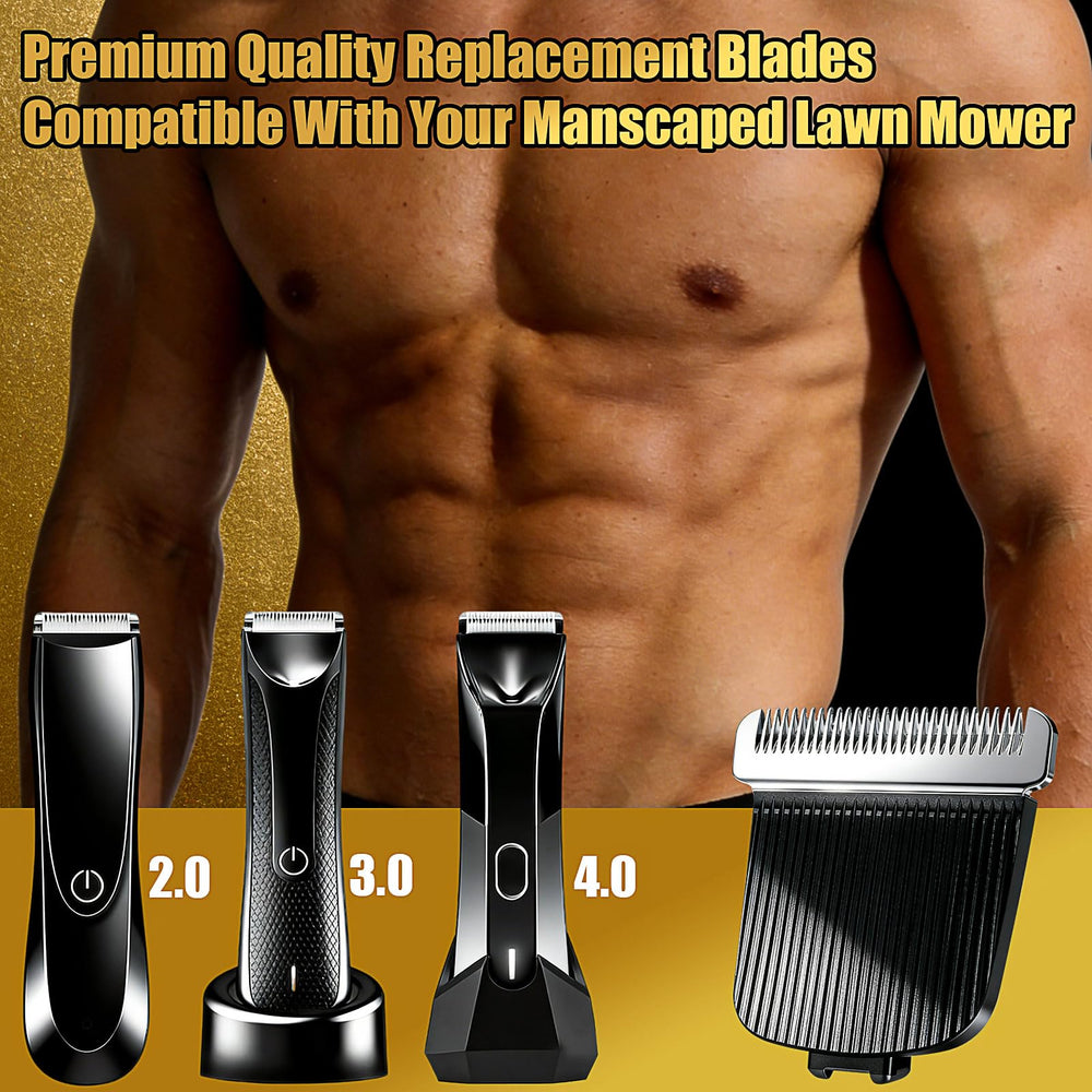 Three Velurie blades revitalize your trimmer to near day one