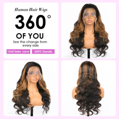Vemalin pre-plucked lace front wig offers realistic scalp and versatile styling.