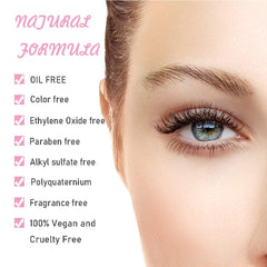 Vemofoper packaging shown, salon-ready lash cleanser for professionals