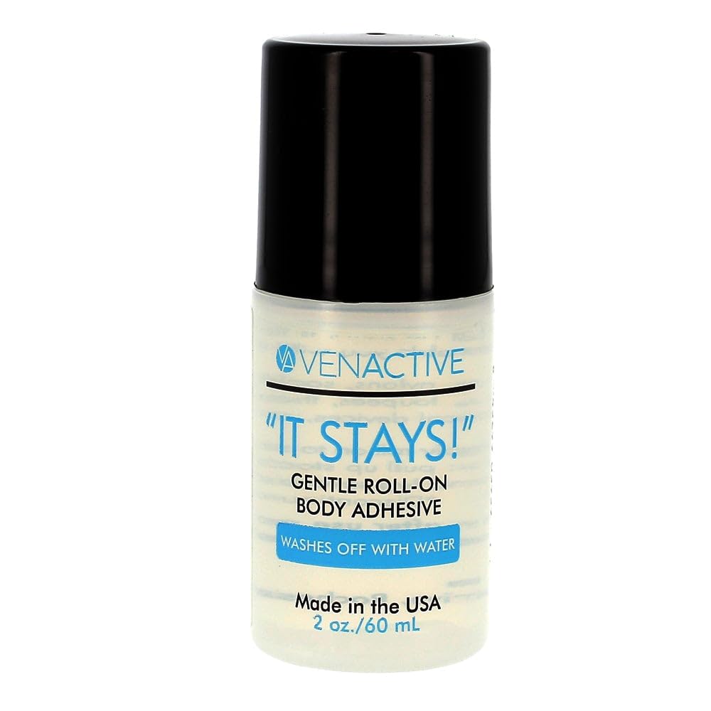 VenActive It Stays roll-on bottle, compact for easy all-day use.