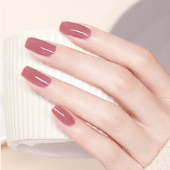VENALISA gel nail brush in action for smooth, even coverage