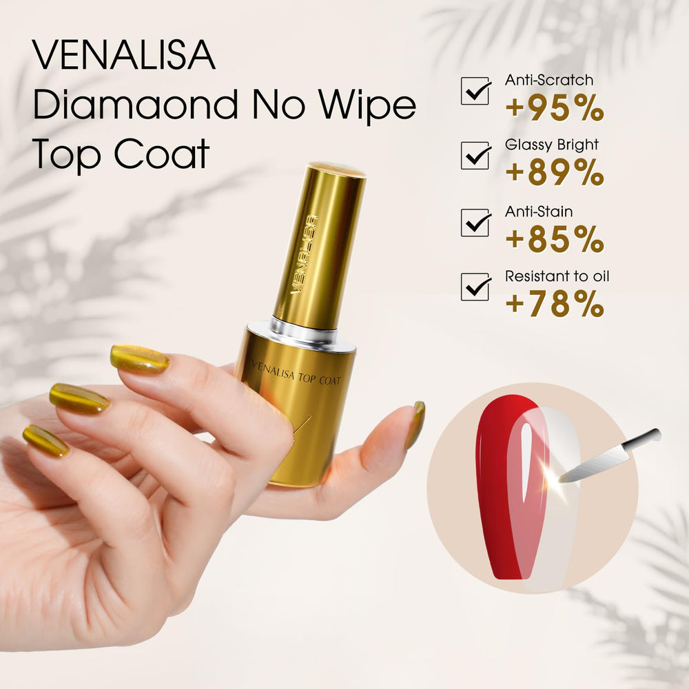 Venalisa gel-nail application scene shows easy, beginner-friendly technique