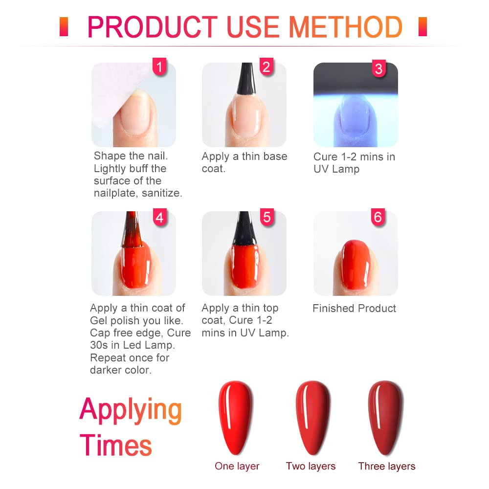 VENALISA Jelly Red top coat gloss image signals final shine and chip resistance