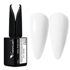 Venalisa Pure White gel polish bottle with vibrant color for salon-ready nails