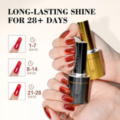 Venalisa top coat mate: acabado mate elegante y suave.