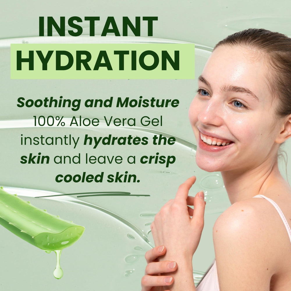 Venamine Aloe Vera Gel, envase 300 ml, detalle práctico para uso diario.