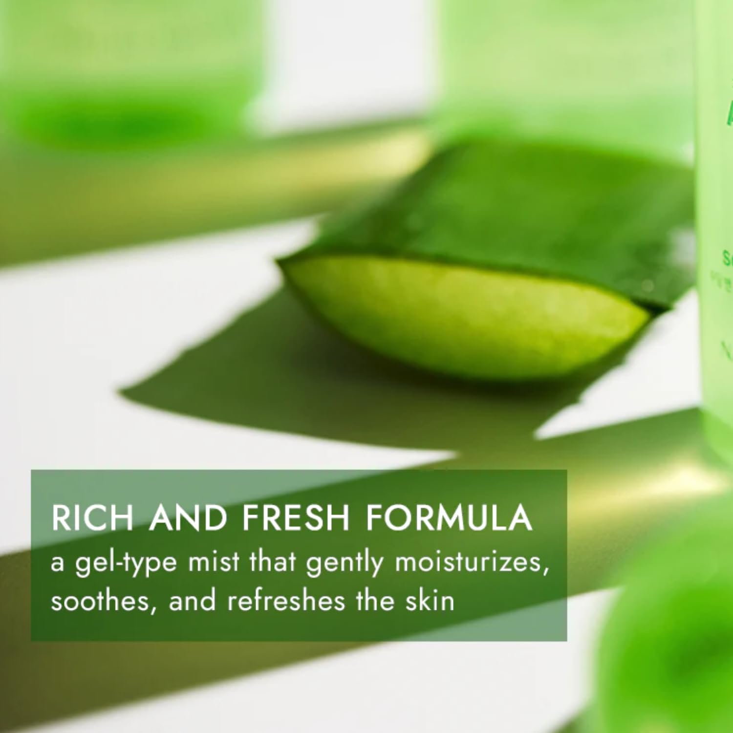 VENAMINE Aloe Vera Gel Mist ingredients spotlight for natural care