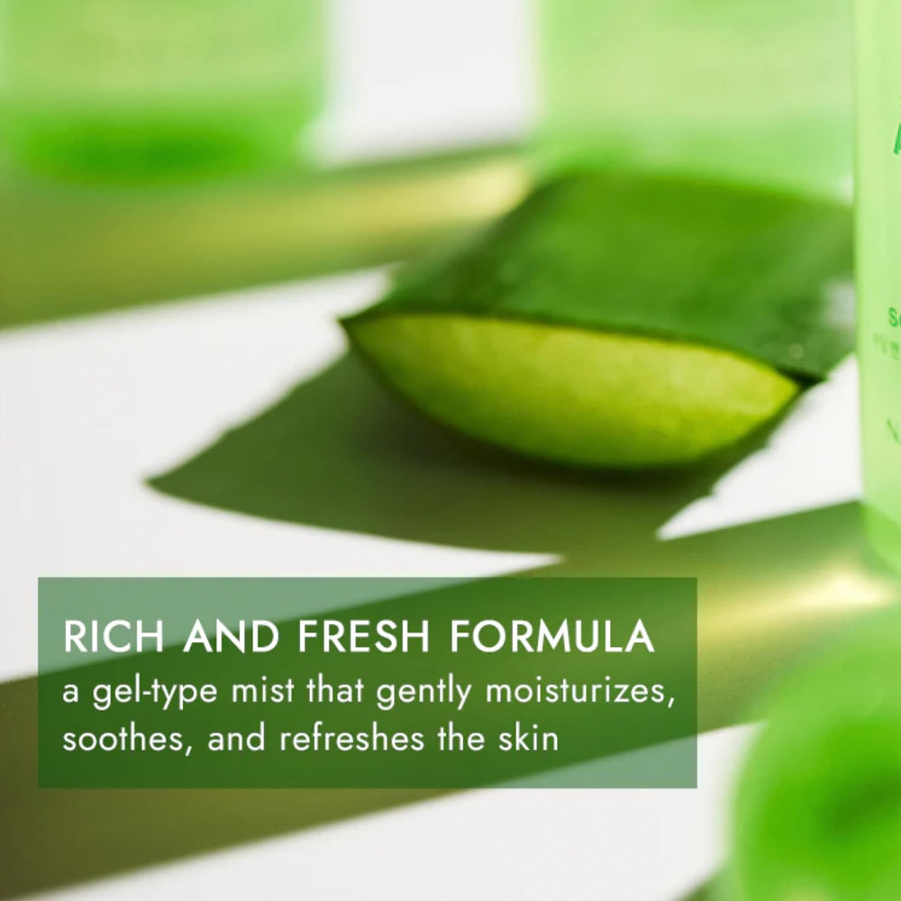 VENAMINE Aloe Vera Gel Mist ingredients spotlight for natural care