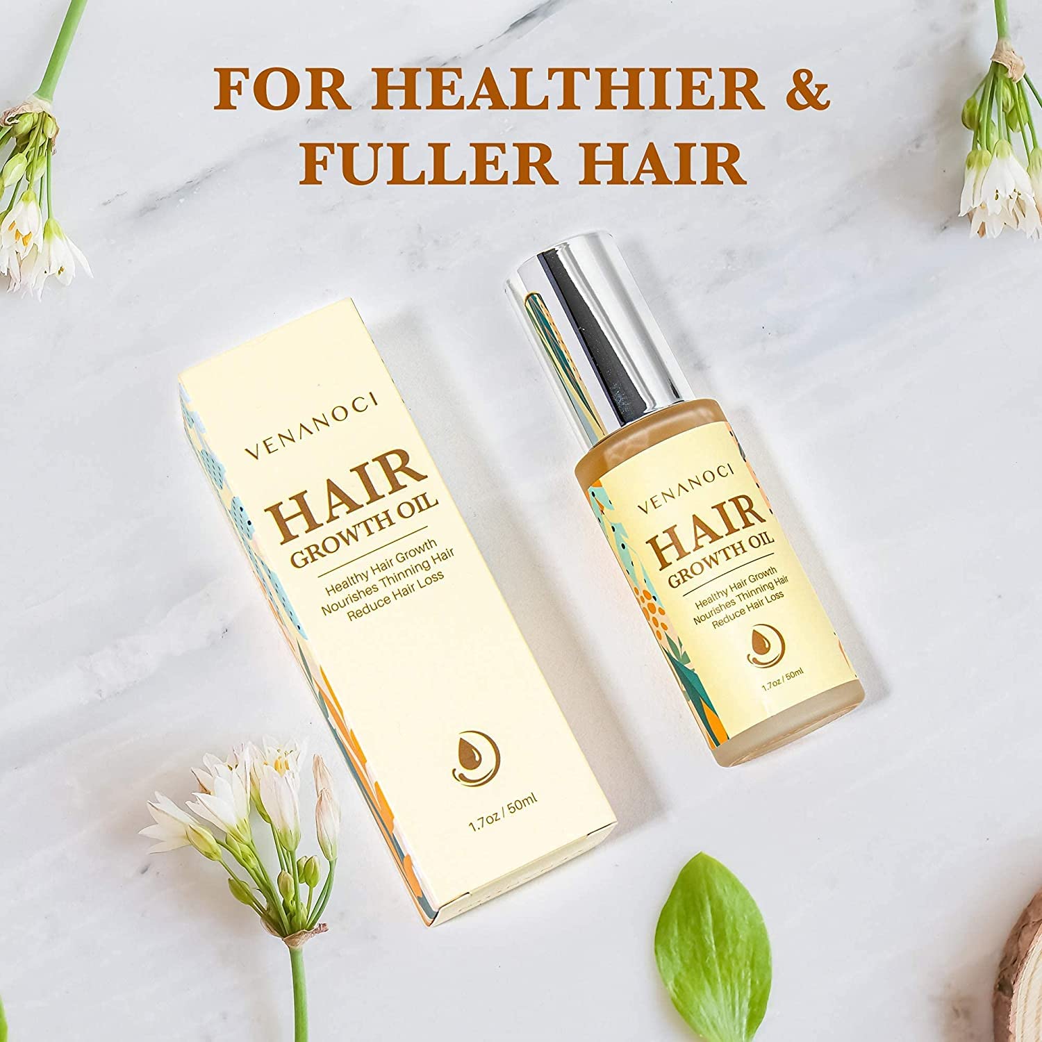Venanoci coconut-olive-castor blend highlights rich nourishment.