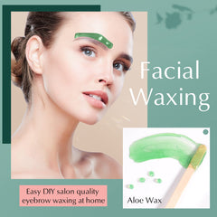 Vennco aloe hard wax beads for sensitive skin provide smooth removal with minimal residue.