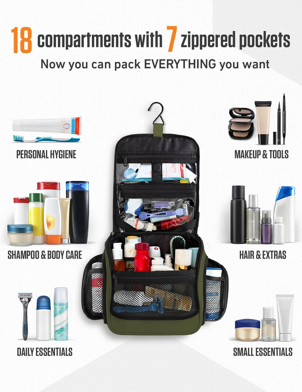 VENTURE 4TH water-resistant material protects contents in luggage and spills