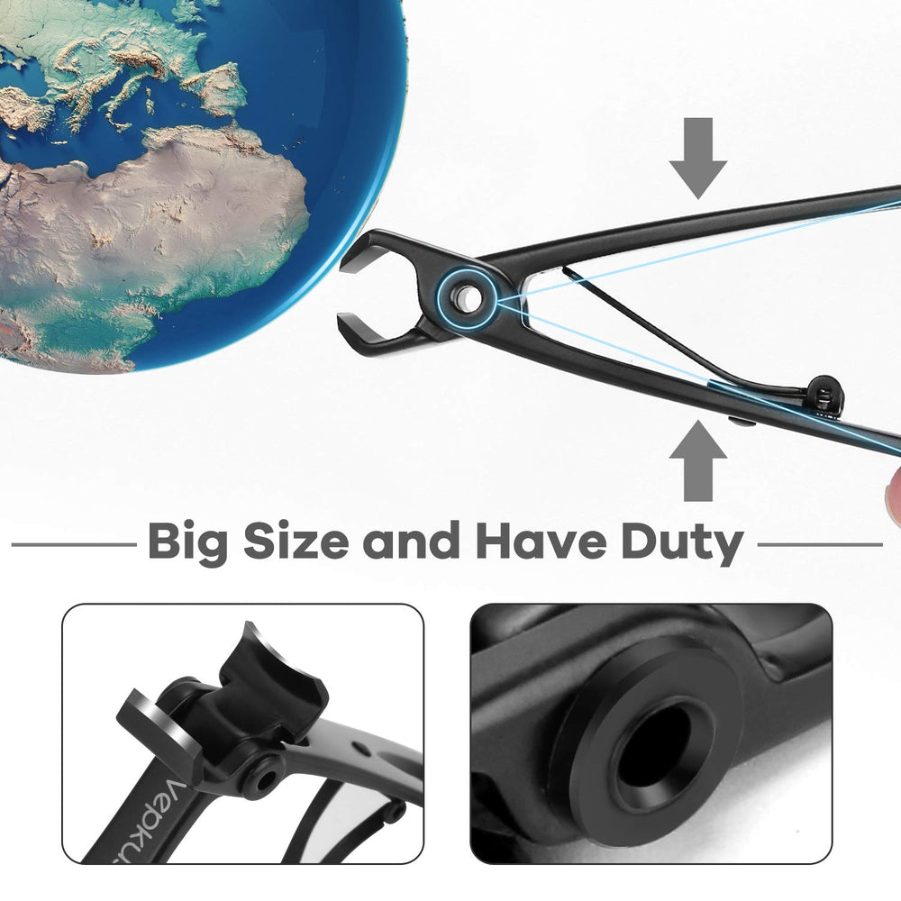 Vepkuso easy-grip toenail clippers aiding comfortable trimming for limited mobility