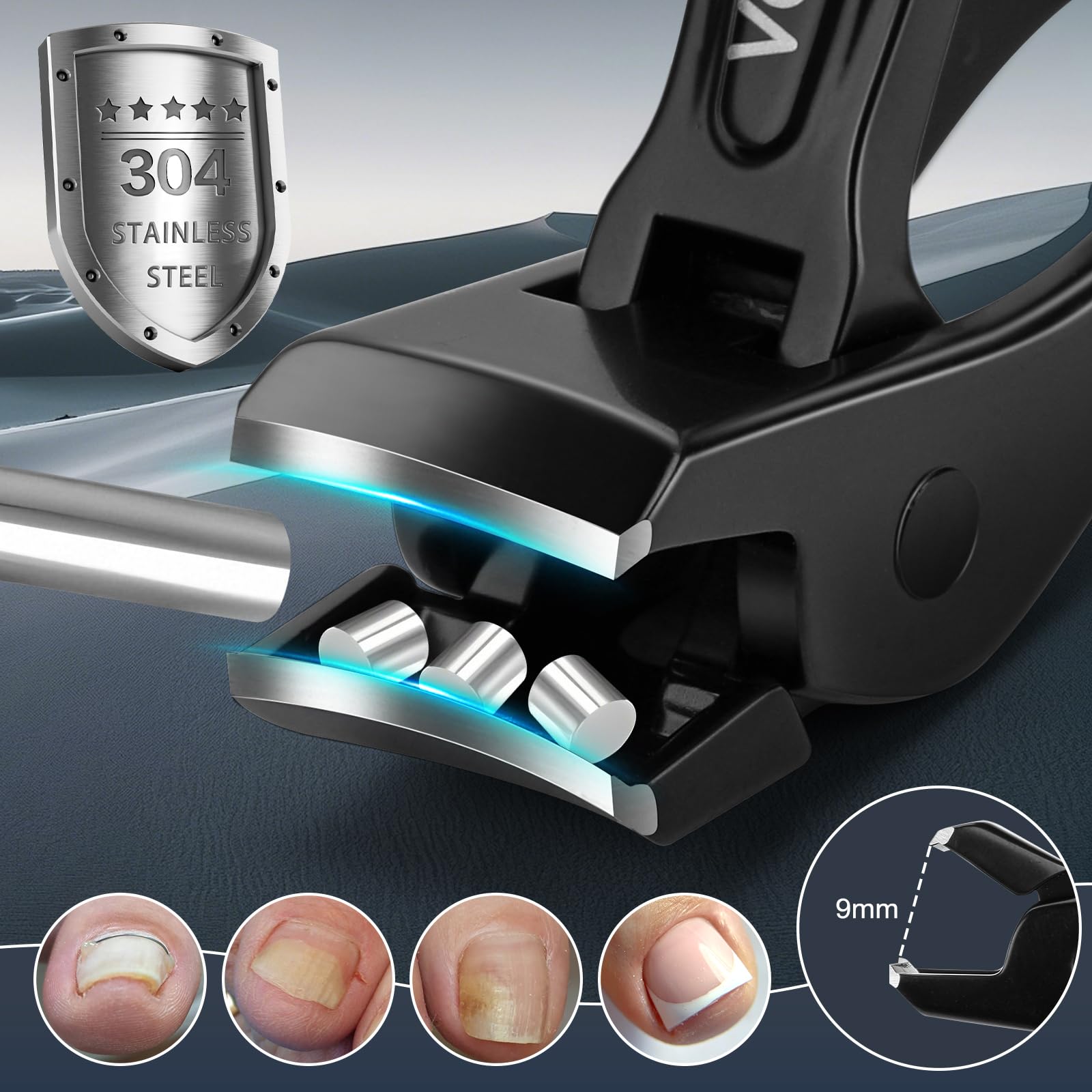 Vepkuso thick nails care at home with a reliable tool