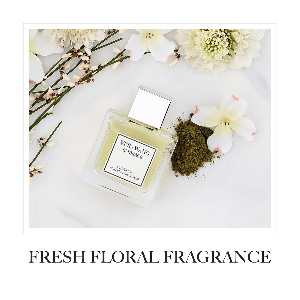Vera Wang Embrace cap adds a touch of luxury to the bottle.