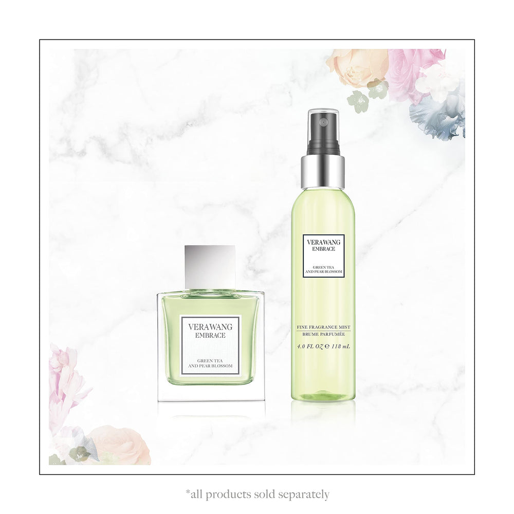 Vera Wang Embrace label reflects modern elegance and scent notes.