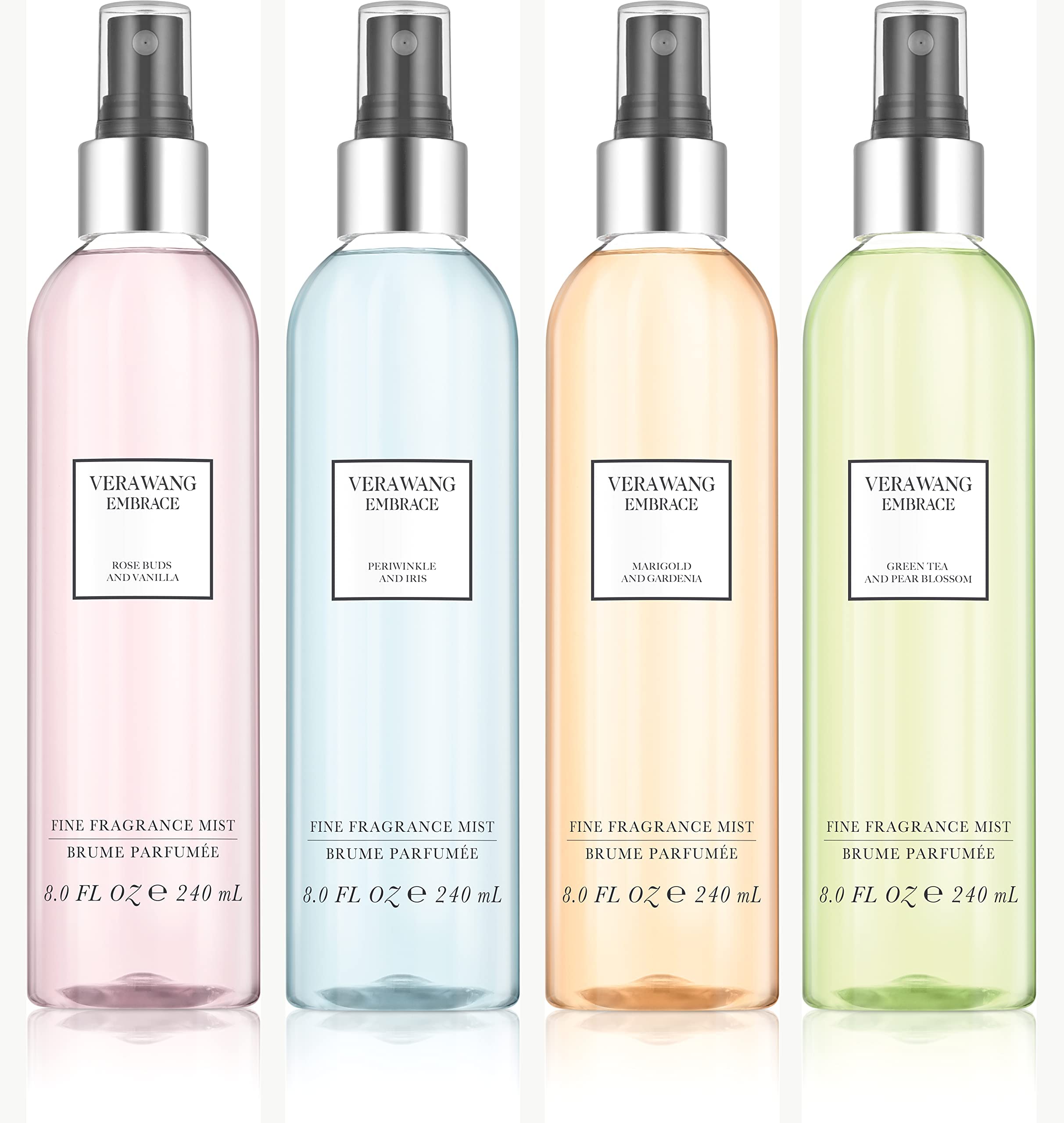 Vera Wang Embrace on skin demonstrates smooth, everyday fragrance application.
