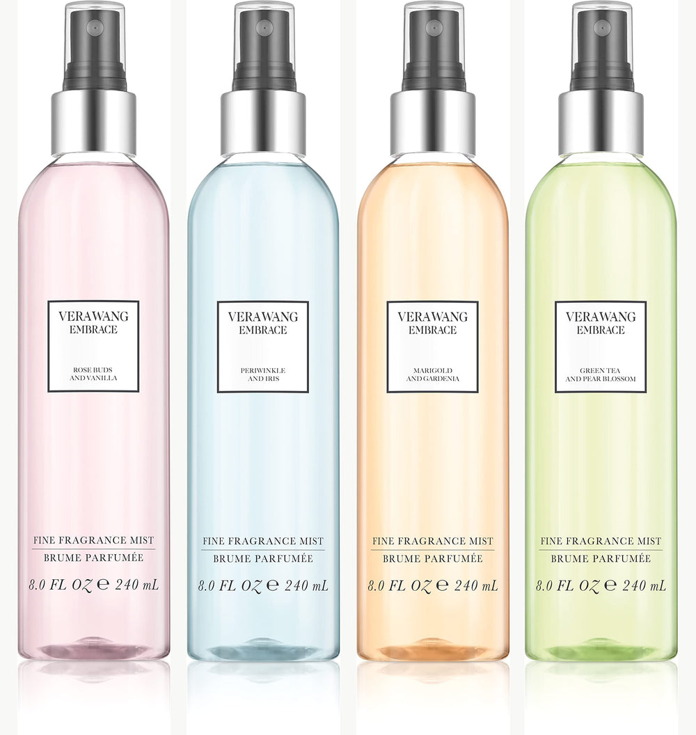 Vera Wang Embrace on skin demonstrates smooth, everyday fragrance application.