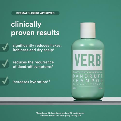 VERB Champú Anticaspa: aplicación en mano muestra lavado suave.