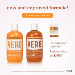 VERB Curl Conditioner bottle for smooth detangling and curl definition