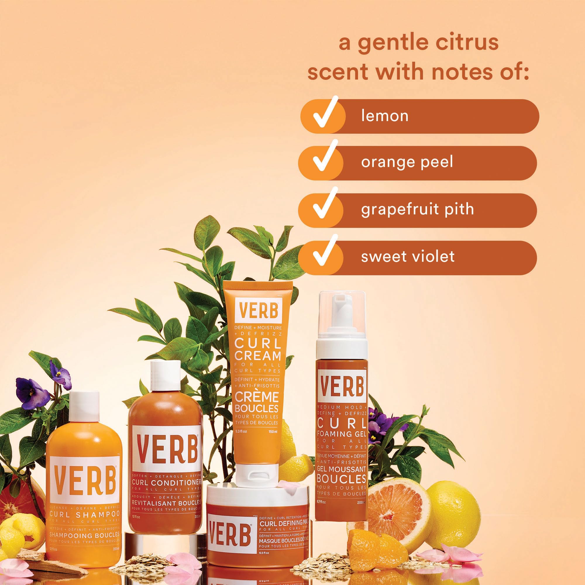 Jojoba and castor oil ingredients highlighted on packaging