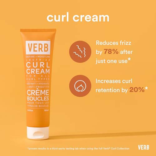 SunflowerCurl Complex label close-up on VERB Curl Cream jar