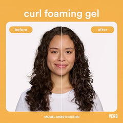 VERB Curl Foaming Gel: definición natural de rizos con acabado suave.