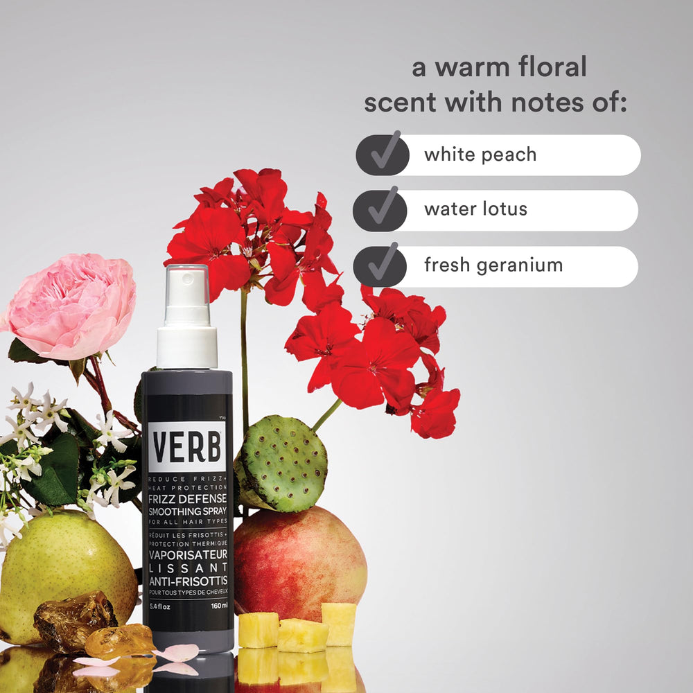 VERB Frizz Defense es libre de parabenos, gluten y sulfatos.