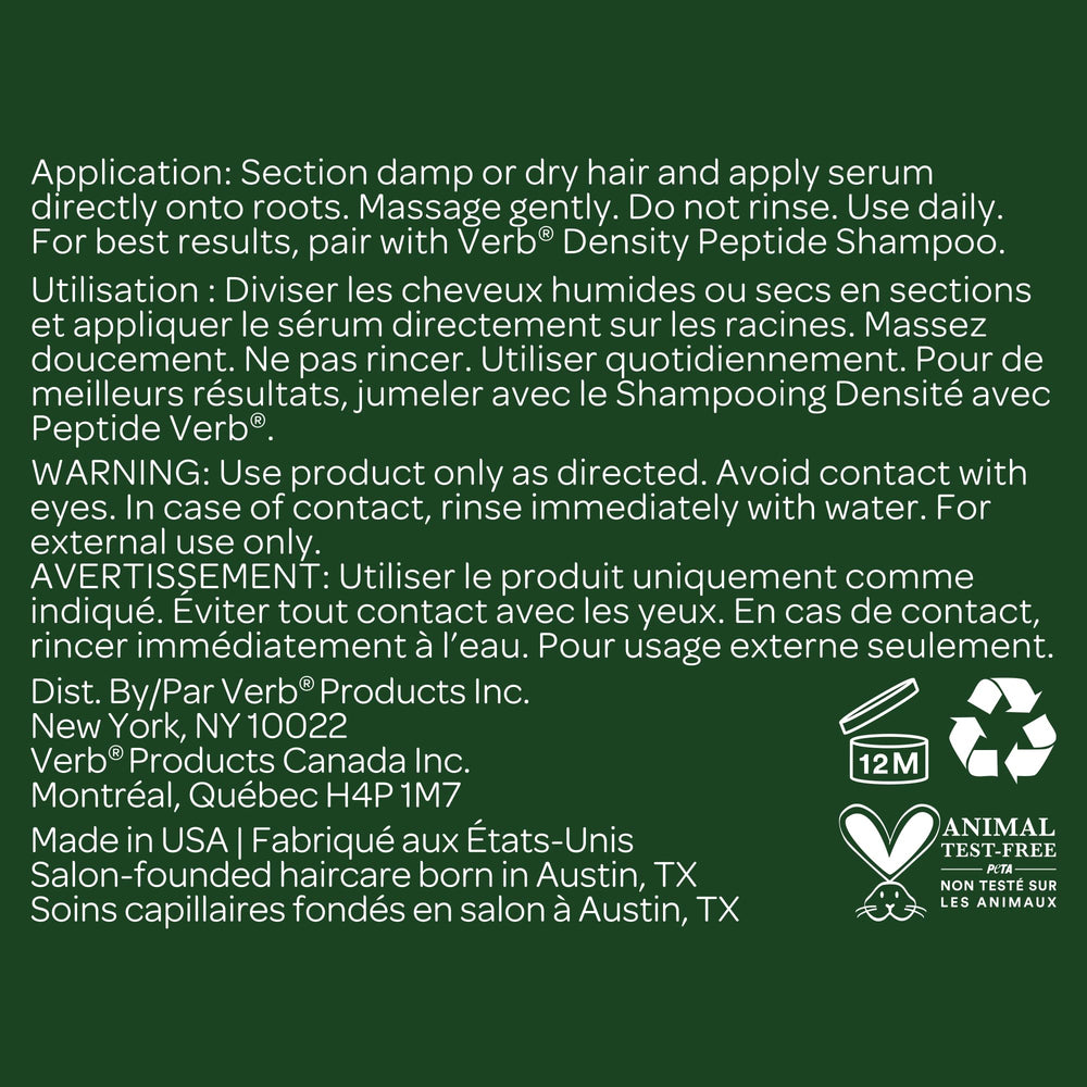 VERB Density Serum: vegano y libre de crueldad