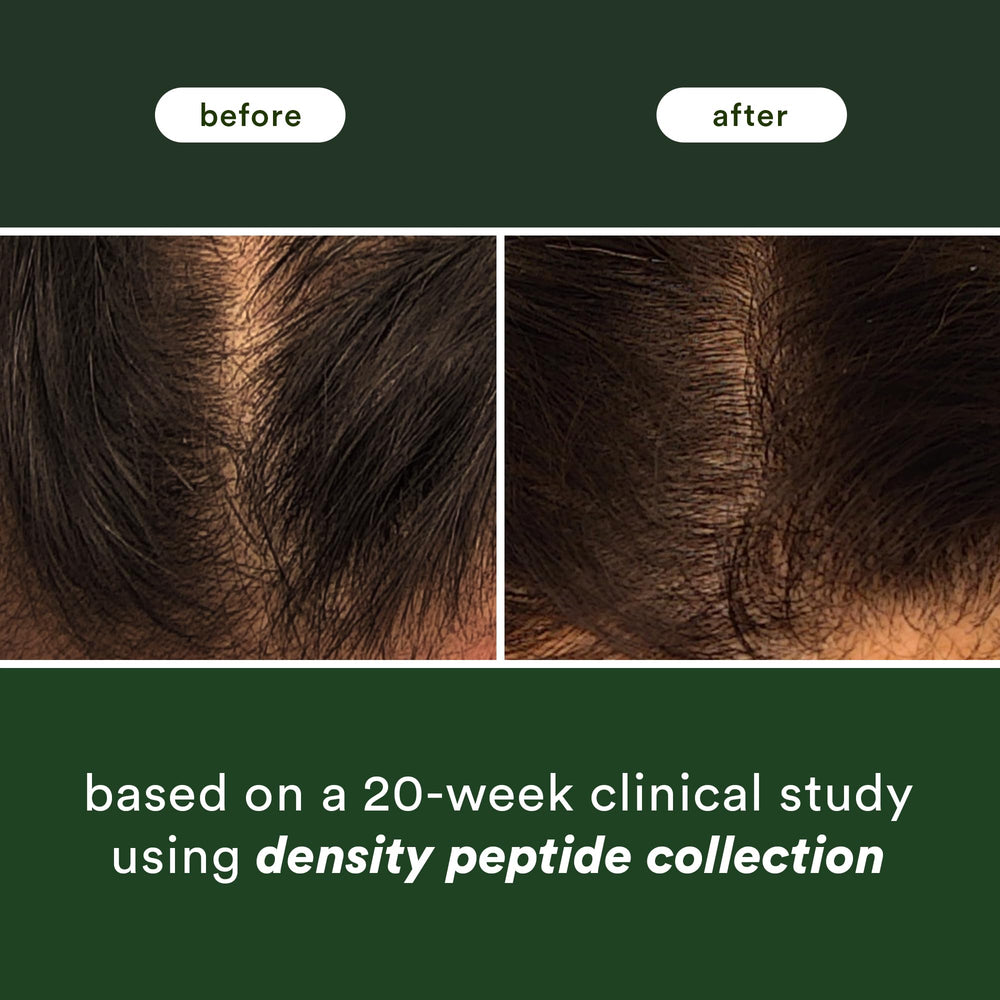 VERB Density Peptide Shampoo, lavado en la ducha con textura suave.