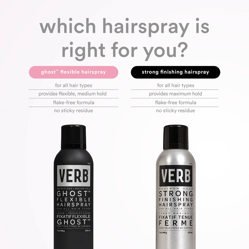 VERB Ghost Hairspray suitable for all hair types