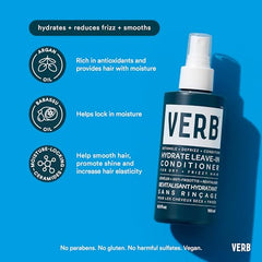 VERB Hydrate babassu aporta humedad profunda para cabello suave.