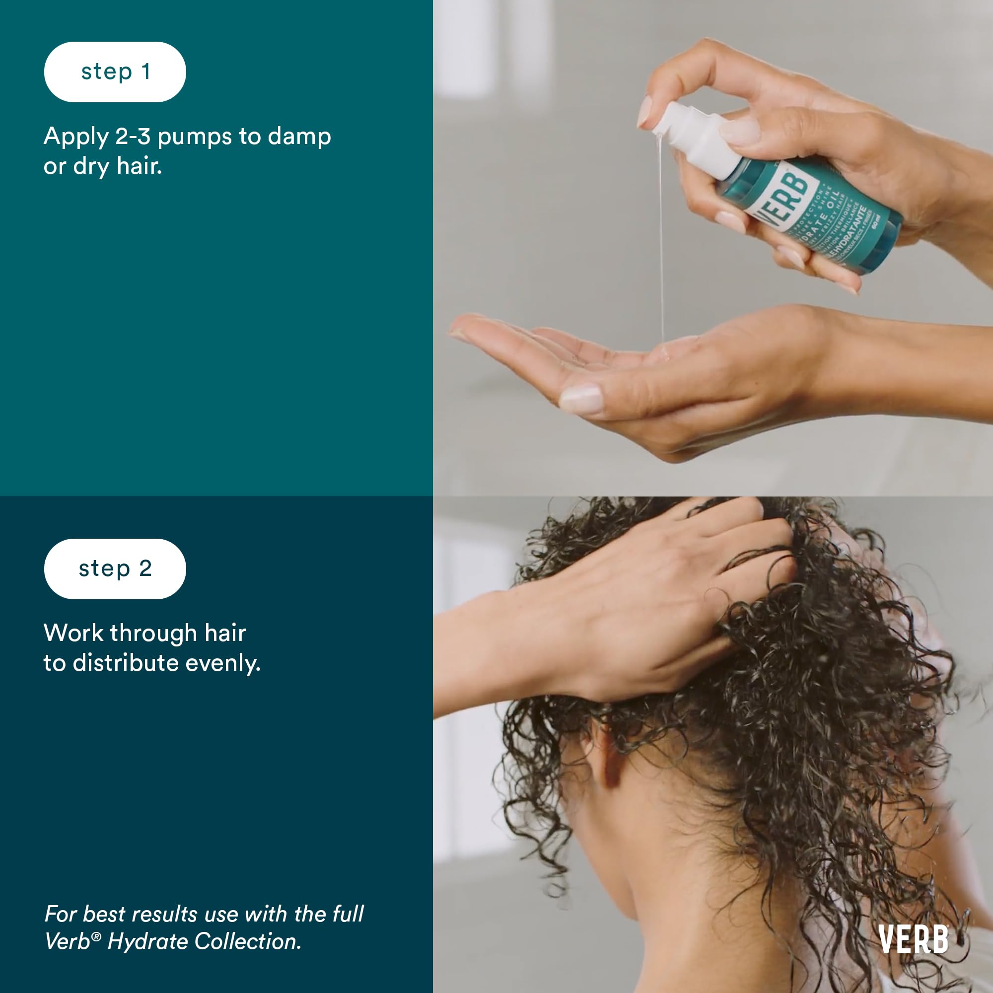 BABASSU oil component illustrating moisture lock in VERB Hydrate Oil