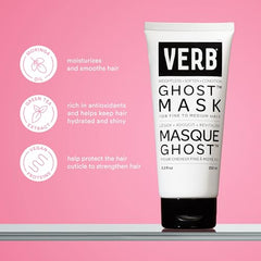 VERB Ghost Mask: resultado de brillo sedoso en el cabello