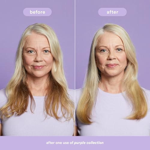 VERB Purple Shampoo acai extract hydrates while toning brass