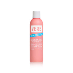 VERB Volume Dry Texture Spray bottle on counter showing jumbo size for volume