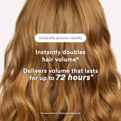 VERB Volume Dry Texture Spray close-up highlights hibiscus ingredient for nourished look