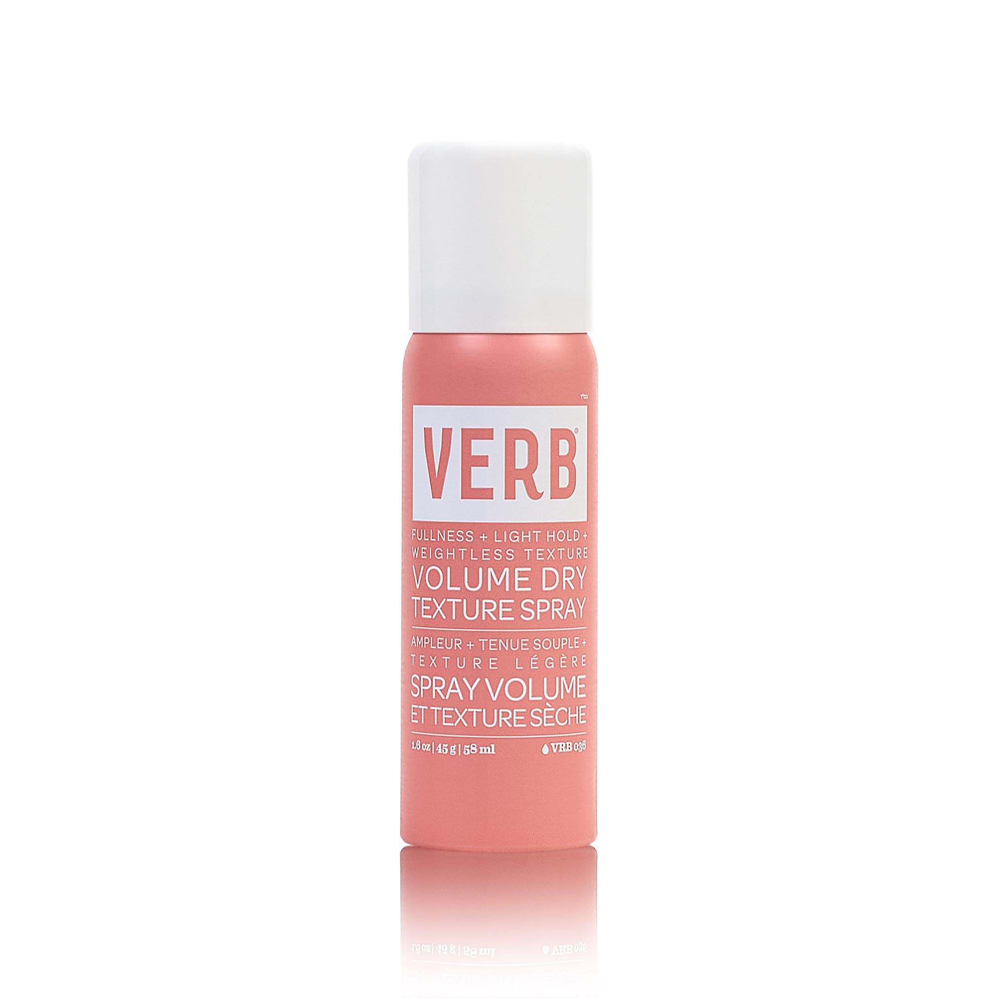 VERB Aerosol Seco de Volumen en bote: volumen inmediato y cuerpo ligero.
