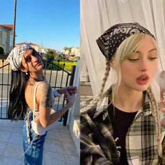 Vercret bandana con clips antideslizantes para fijación segura