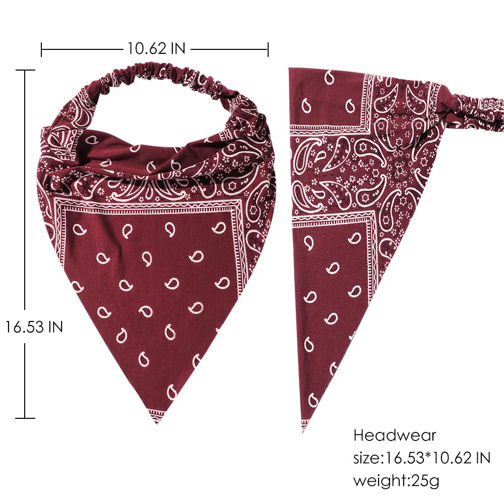 Vercret bandana para viaje y yoga con absorción de sudor