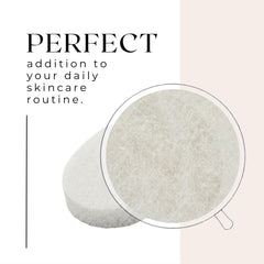 VerdeVida exfoliating pad removes makeup and oil with ease.