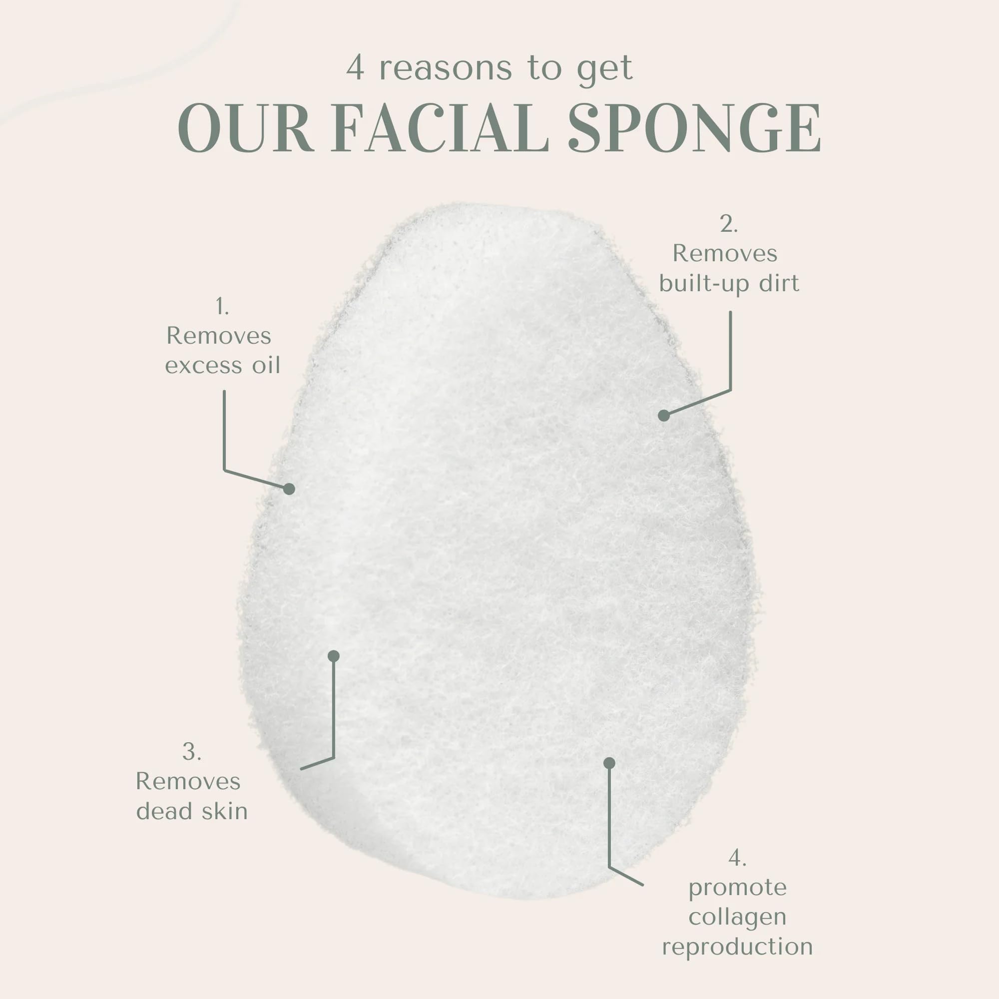 VerdeVida face scrubber with soft foam for gentle cleansing.