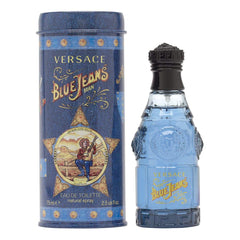 Versace Blue Jeans bottle pour for men, ideal for daily wear and confident daytime transitions.