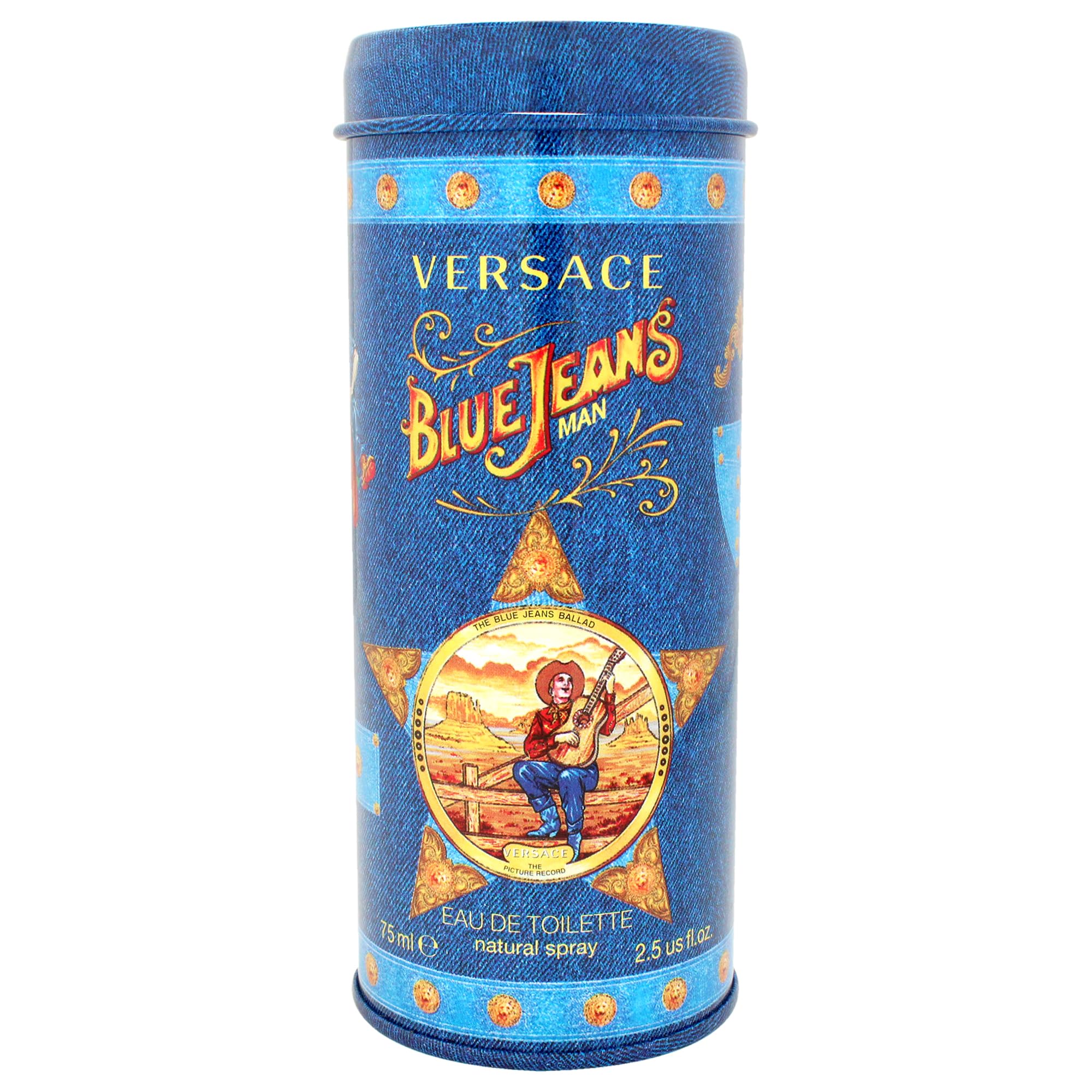 Versace Blue Jeans spray action demonstrates a swift, even fragrance release.