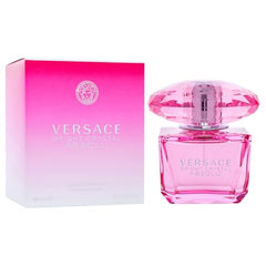 Versace Bright Crystal Absolu bottle top ready for easy spray application