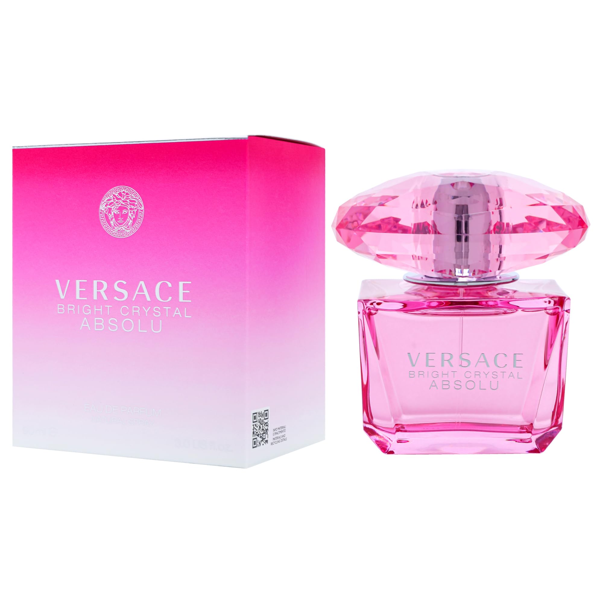 Versace Bright Crystal Absolu box reflects premium packaging for gifting