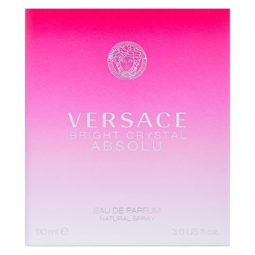Versace Bright Crystal Absolu packaging label confirms authentic product