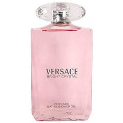 Versace Bright Crystal bottle front, ideal for daily refreshing shower ritual