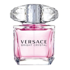 Versace Bright Crystal bottle close-up, premium design for women's everyday elegance