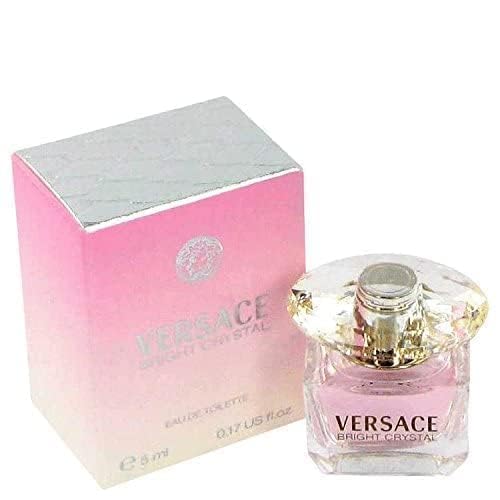 Versace Bright Crystal mini cap closeup emphasizes secure travel use.