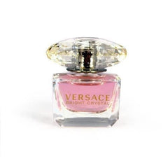 Versace Bright Crystal mini front view highlights pocket-friendly elegance.